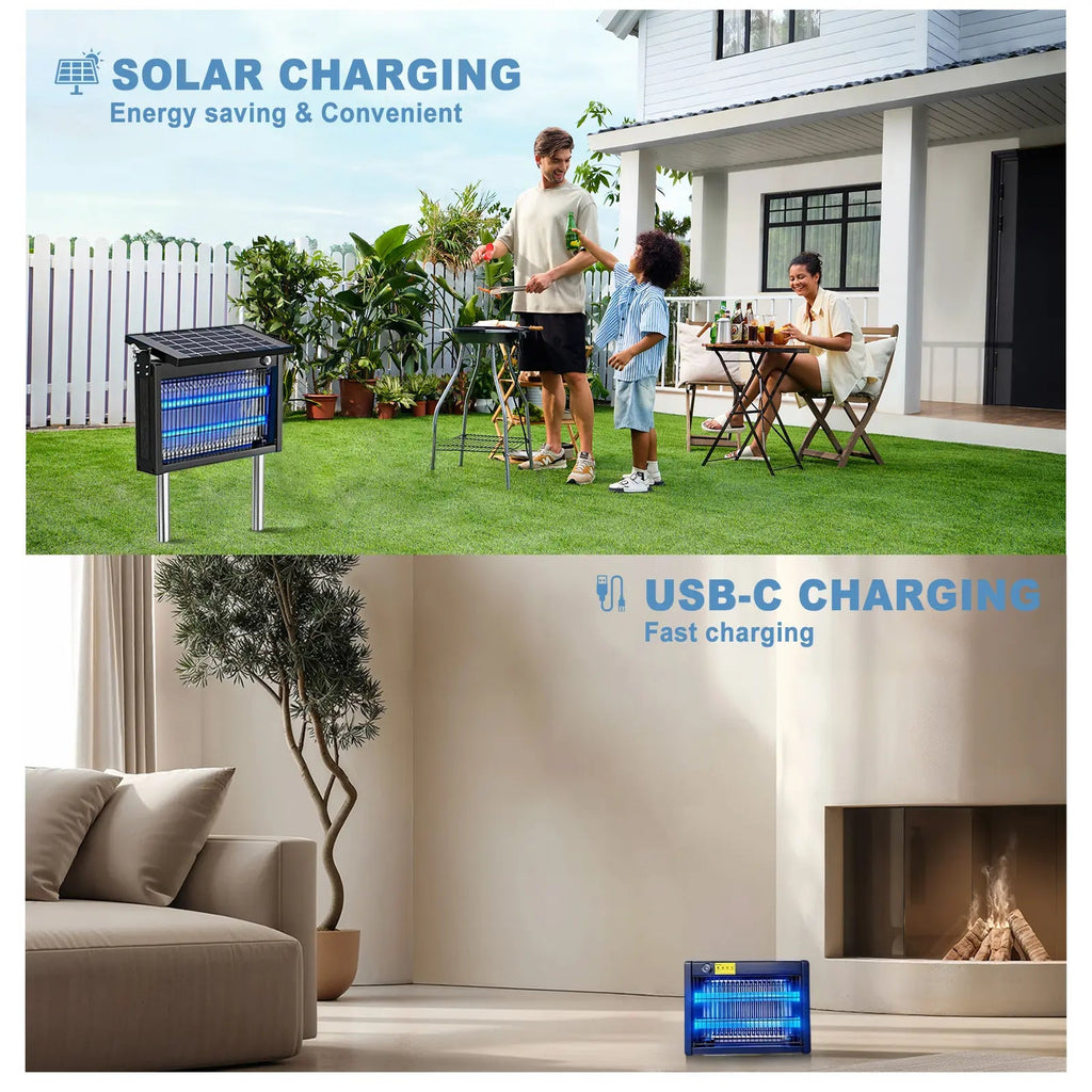 Sofortiger Mückenschutz für den Außenbereich – solarbetrieben
