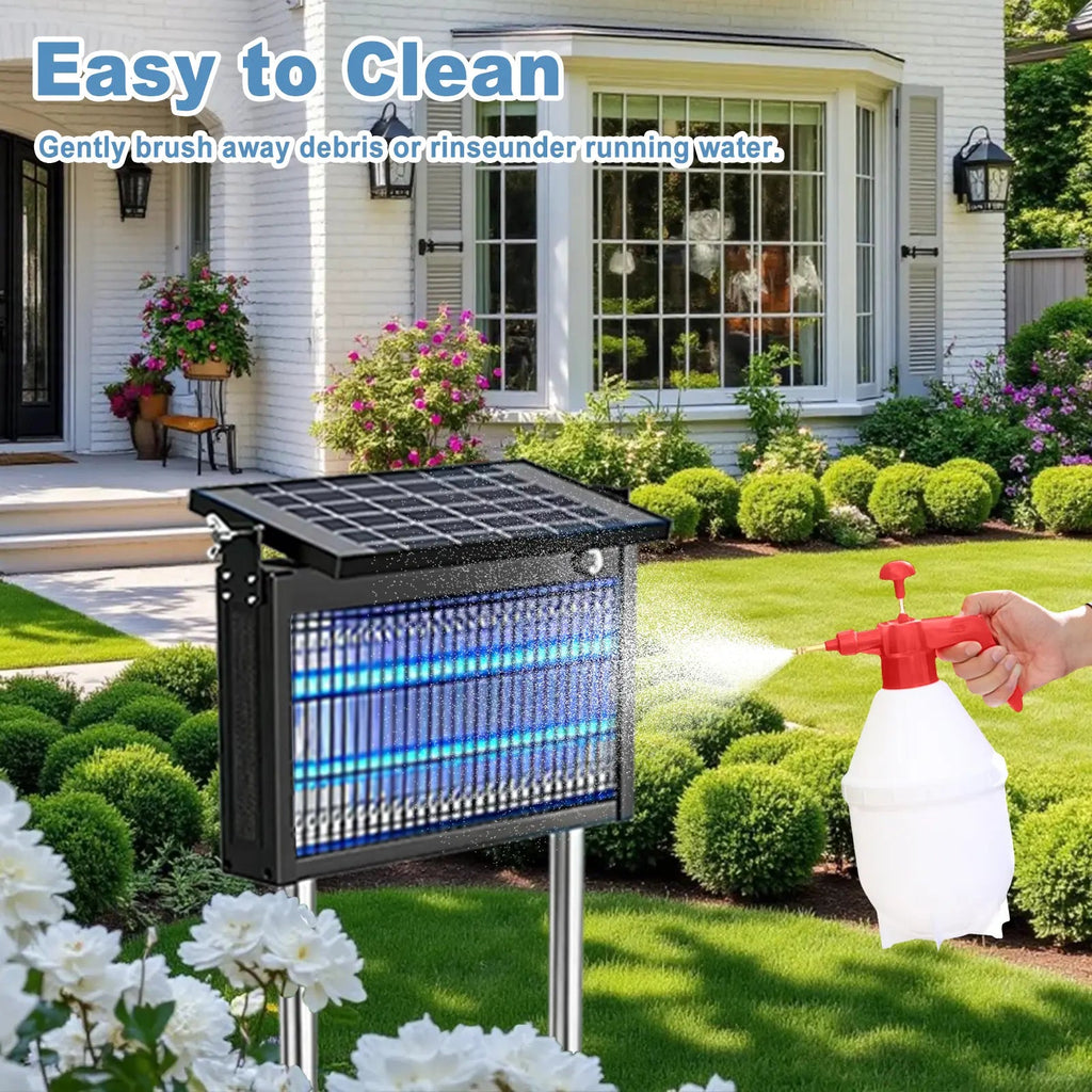 Sofortiger Mückenschutz für den Außenbereich – solarbetrieben