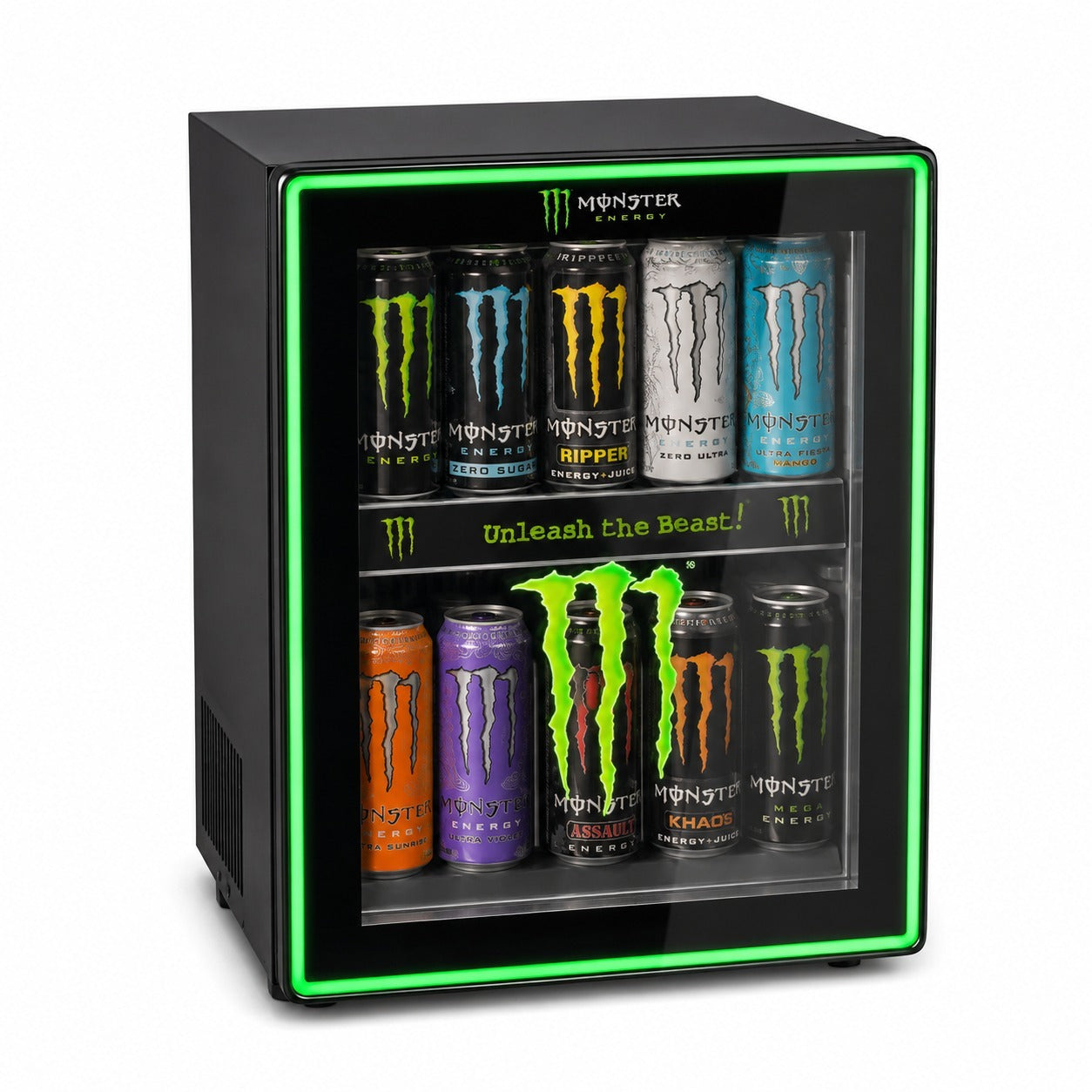 Mini-Kühlschrank LED - + 24 Dosen Gratis Inklusive